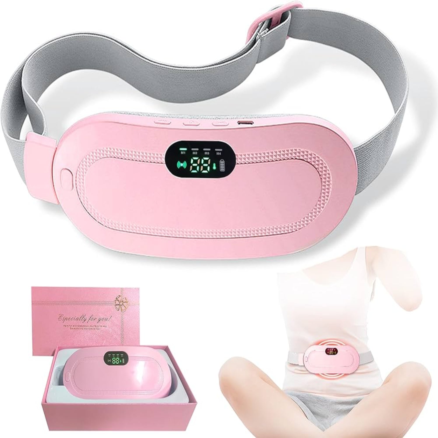 Fluxa™ - Ceinture Chauffante Menstruelle