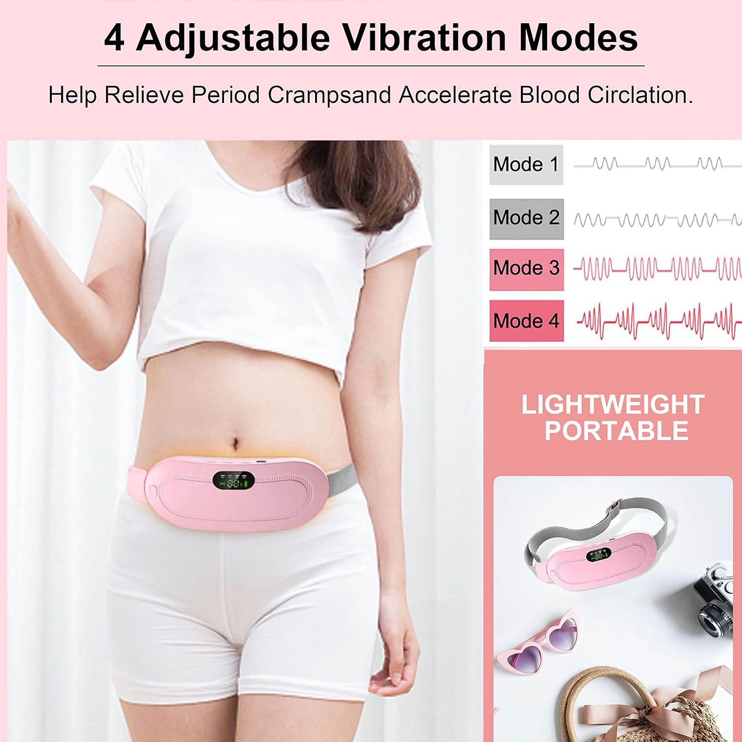 Fluxa™ - Ceinture Chauffante Menstruelle