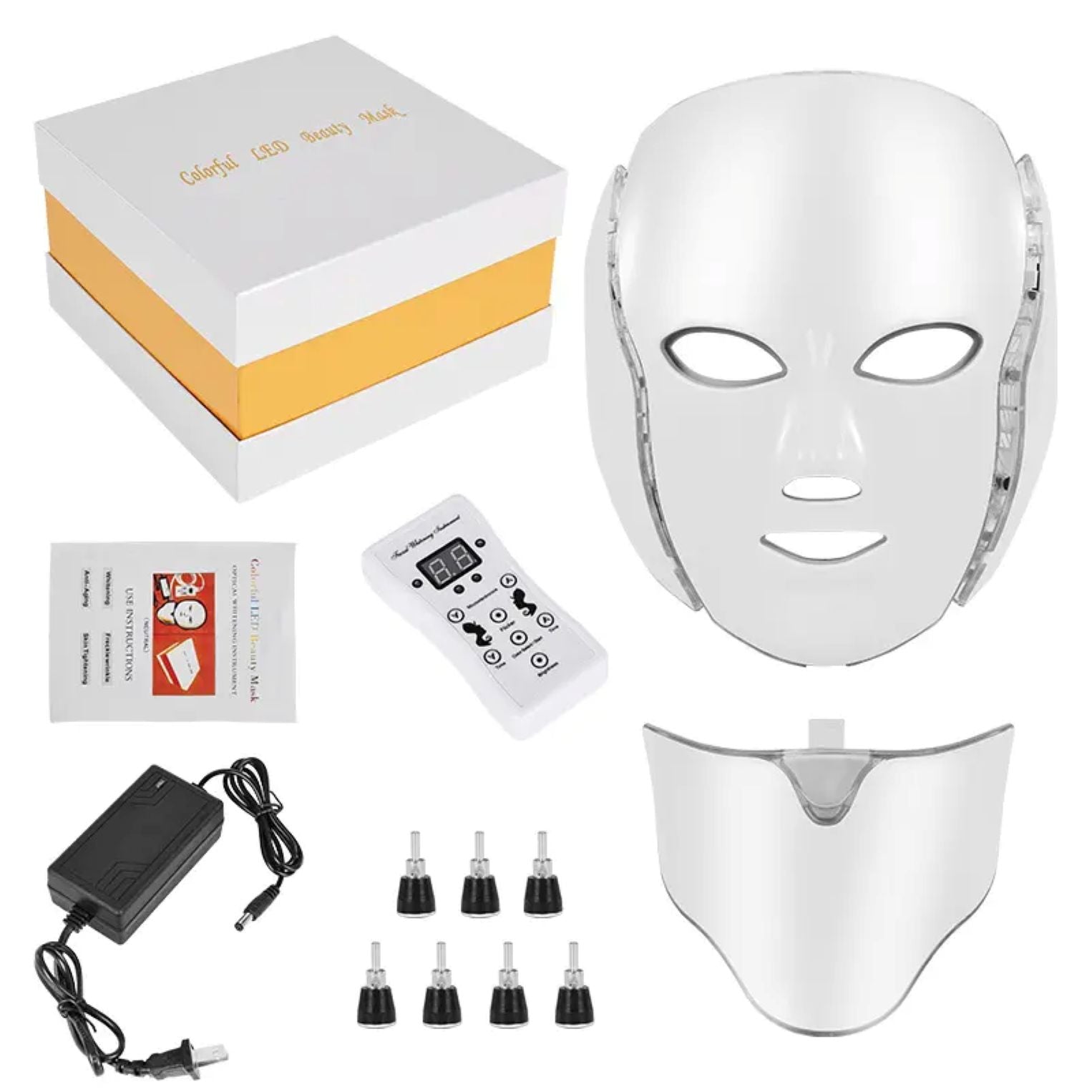 Masque LED Visage & Cou