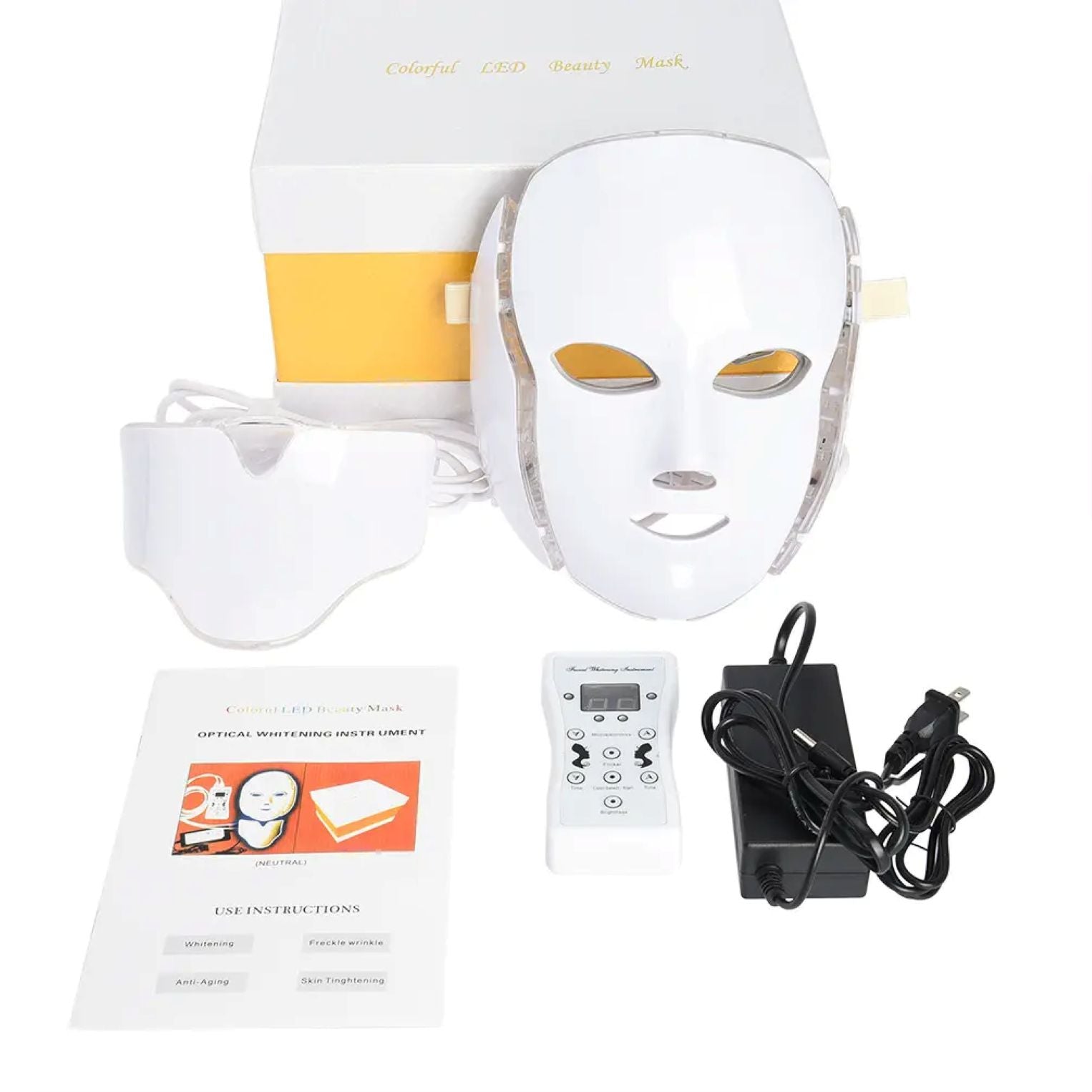 Masque LED Visage & Cou